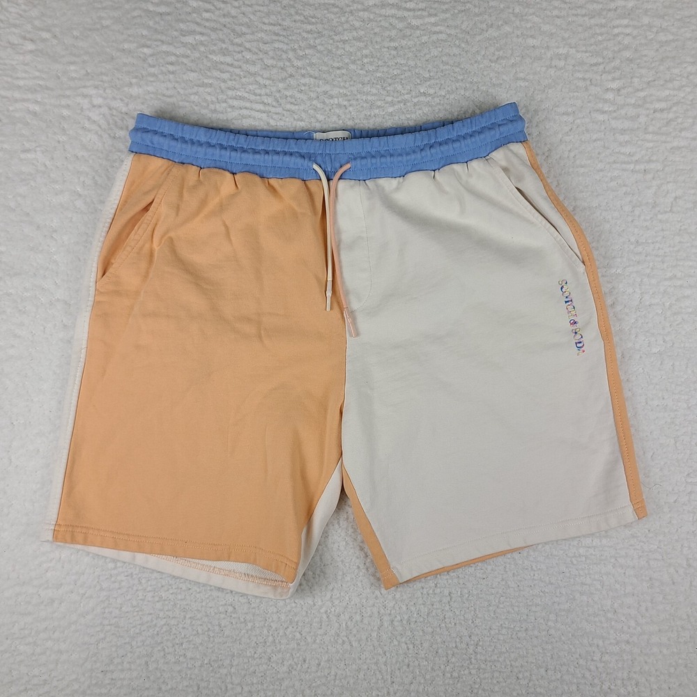 Scotch Soda Shorts‎ Mens 2XL XXL Basketball Baggy Loose Fun Loving Local
